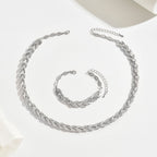 Luna® | Håndlavet Fiskestjert Halskæde (Halskæde + Armbånd)