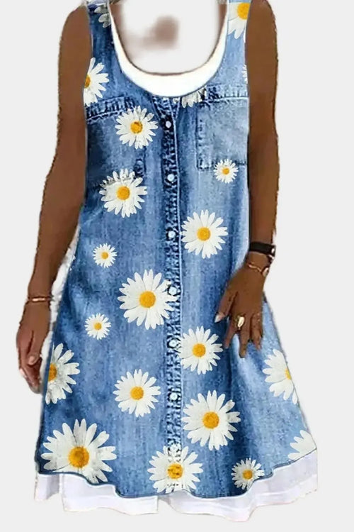 Agnes | Denim Kjole