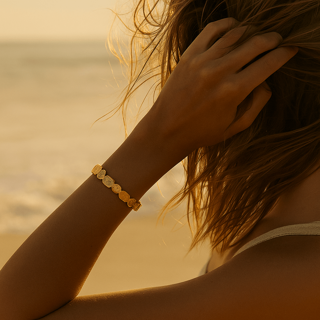 Frida | Guld Armbånd