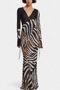 Gry | Zebra kjole