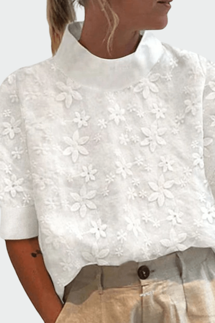 Helle | Hvid Bluse