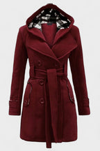Leona™ | Elegant dobbeltradet frakke