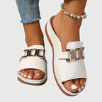 Silje | Guldspænde Sandaler