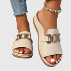 Silje | Guldspænde Sandaler