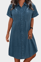 Solveig | Denim kjole