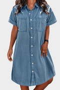 Solveig | Denim kjole