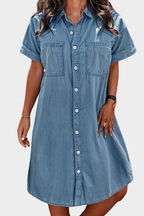 Solveig | Denim kjole