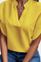 Stine | V-hals Bluse