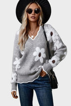 Thea | Blomstertrøje